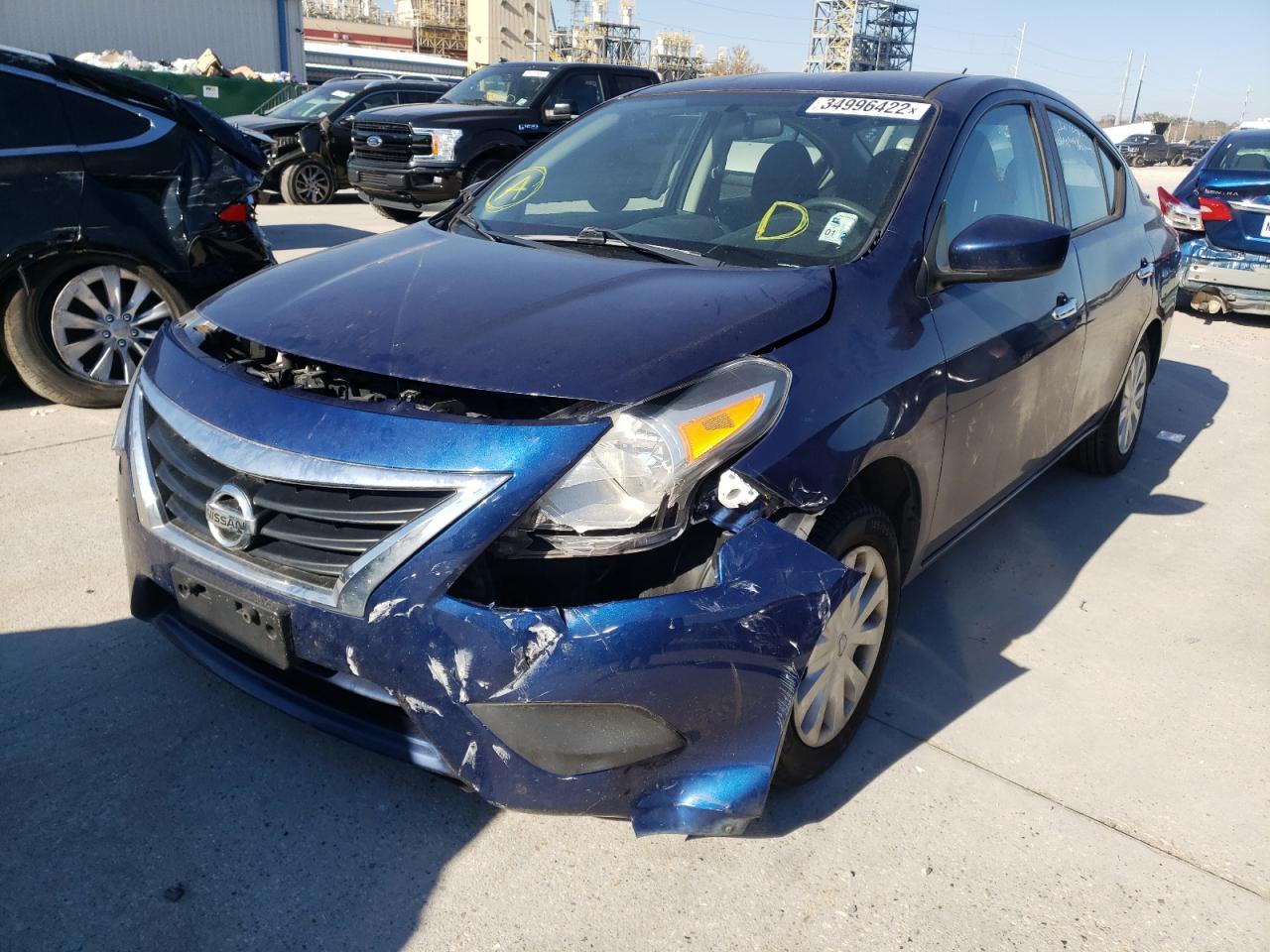 Photo 2 from auction – 2018 NISSAN VERSA S with VIN 3N1CN7AP2JL810949