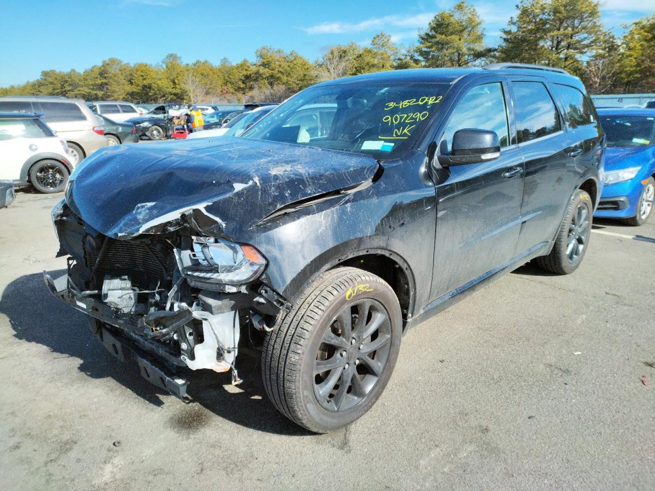 Photo 2 from auction – 2017 DODGE DURANGO GT with VIN 1C4RDJDG6HC907290