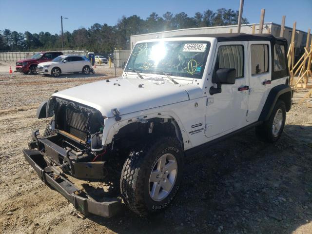 Photo 2 from auction – 2016 JEEP WRANGLER U with VIN 1C4BJWDG2GL175794