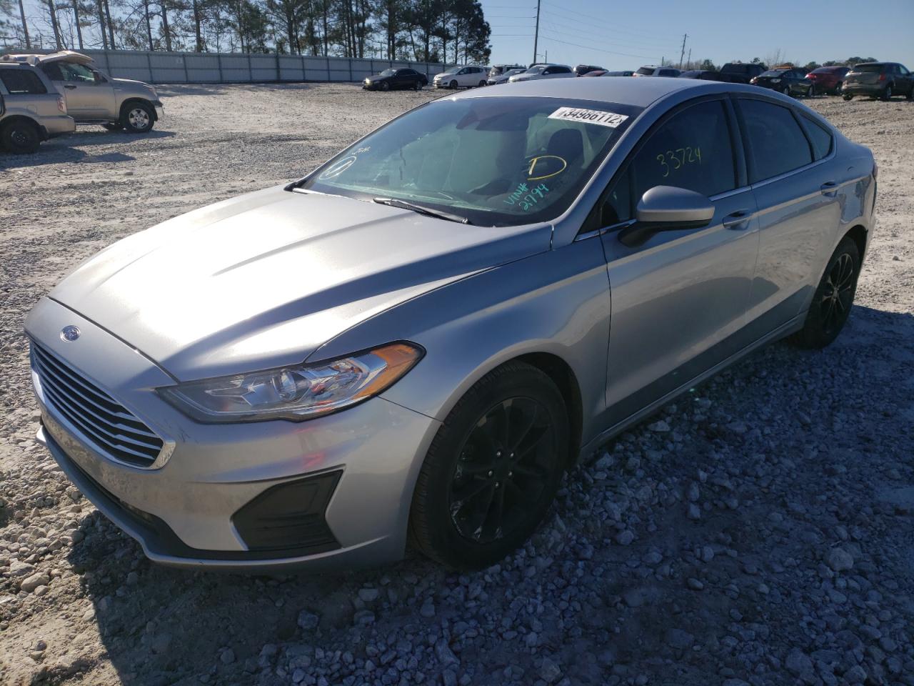 Photo 2 from auction – 2020 FORD FUSION SE with VIN 3FA6P0LU3LR102794