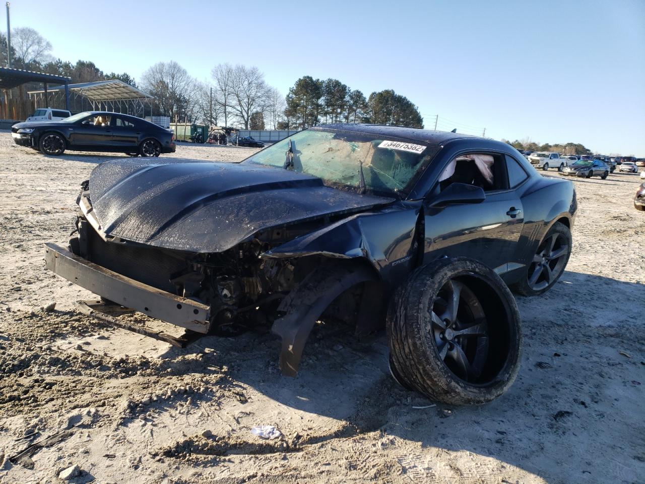 Photo 2 from auction – 2013 CHEVROLET CAMARO LT with VIN 2G1FC1E33D9103752