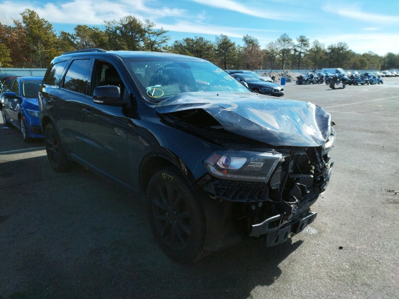DODGE DURANGO GT 2017 with VIN 1C4RDJDG6HC907290 - Photo from auction