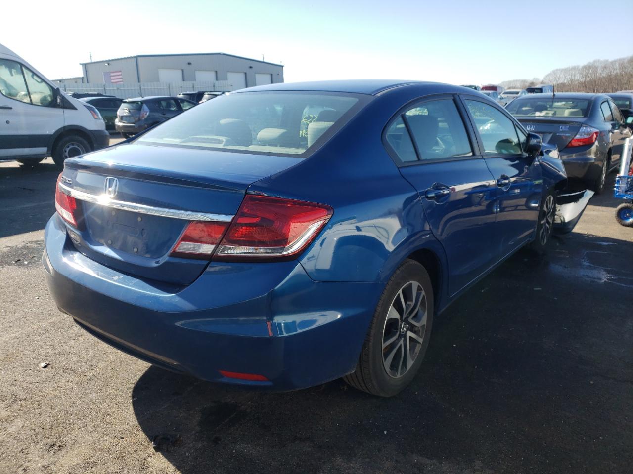 Photo 4 from auction – 2014 HONDA CIVIC EX with VIN 2HGFB2F82EH551144