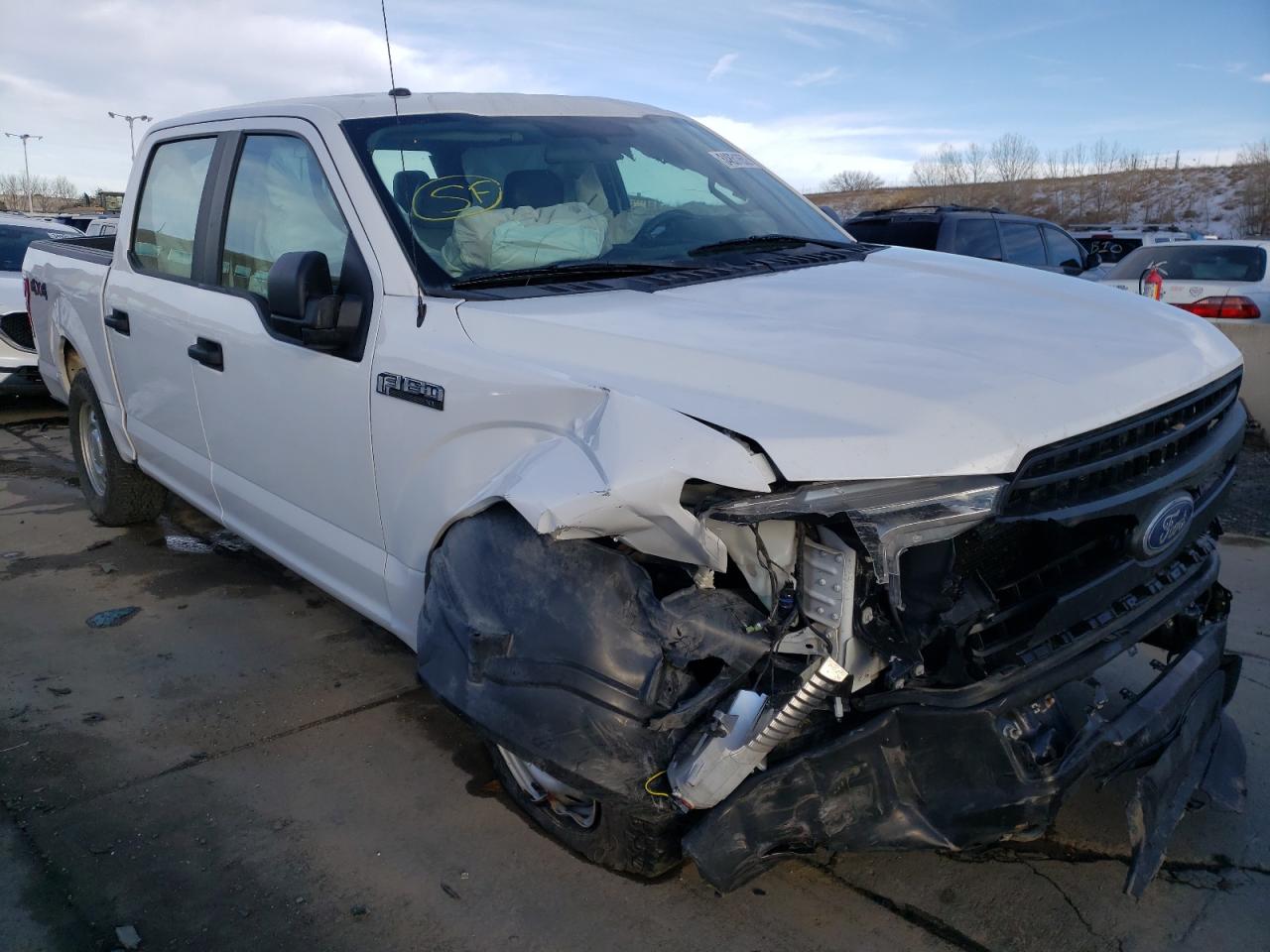 FORD F150 SUPER 2018 with VIN 1FTEW1E57JKE70479 - Photo from auction