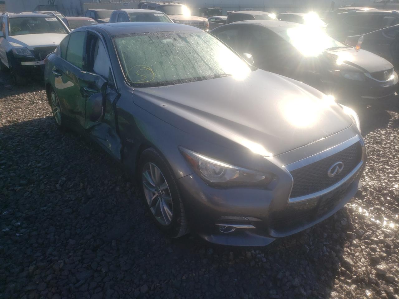 Photo 1 from auction – 2017 INFINITI Q50 PREMIU with VIN JN1EV7AP4HM742663