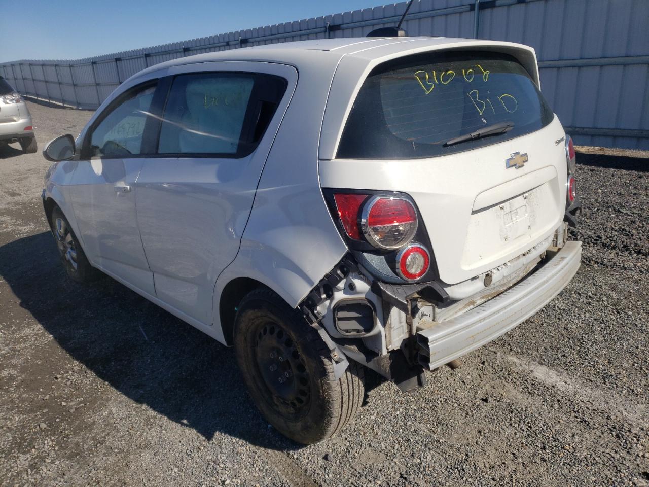 Photo 3 from auction – 2016 CHEVROLET SONIC LS with VIN 1G1JA6SH2G4174056