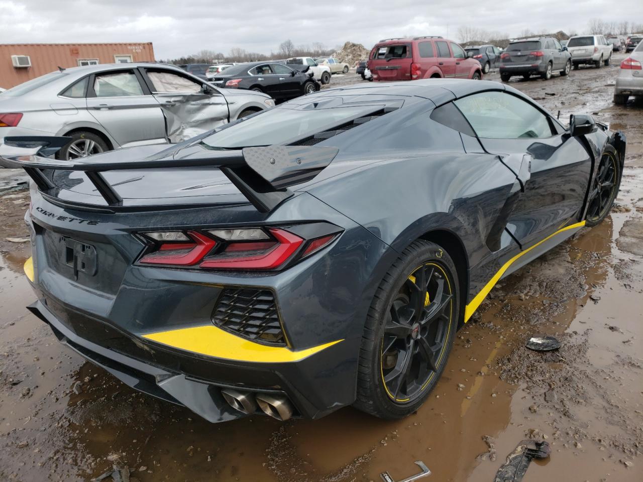 Photo 4 from auction – 2020 CHEVROLET CORVETTE S with VIN 1G1Y82D41L5102248