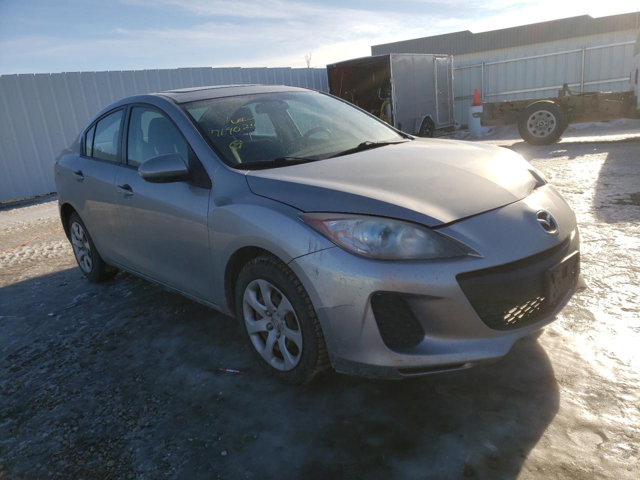 MAZDA 3 I 2013 with VIN JM1BL1U76D1719024 - Photo from auction