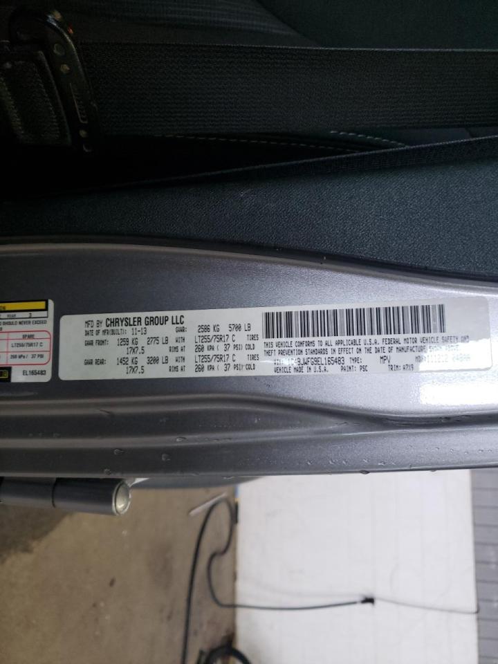 Photo 10 from auction – 2014 JEEP WRANGLER U with VIN 1C4BJWFG9EL165483