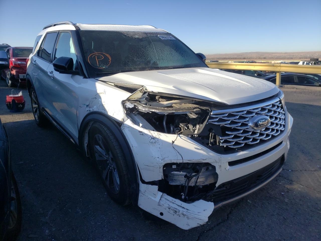 Photo 1 from auction – 2020 FORD EXPLORER P with VIN 1FM5K8HC7LGB93428