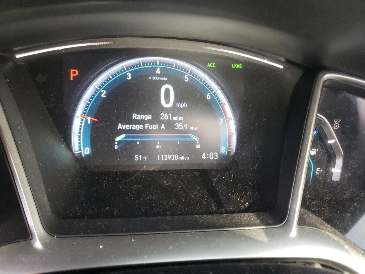 Photo 8 from auction – 2016 HONDA CIVIC TOUR with VIN 19XFC1F97GE024472