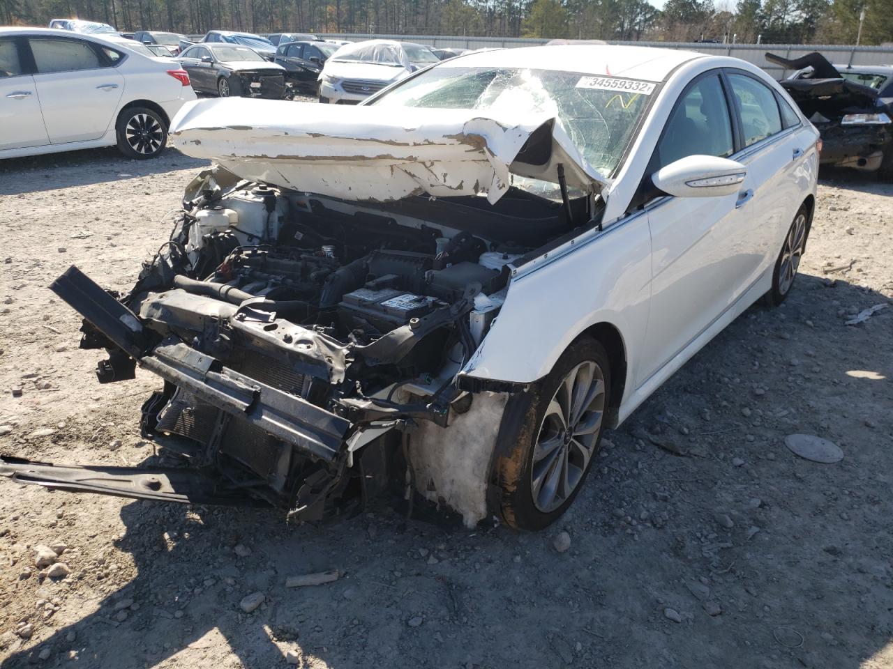 Photo 2 from auction – 2014 HYUNDAI SONATA SE with VIN 5NPEC4AC1EH818635