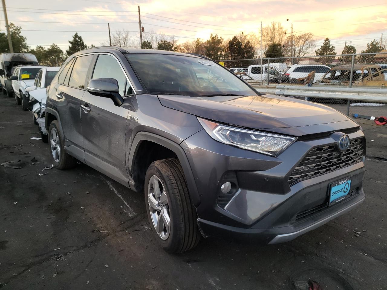TOYOTA RAV4 LIMIT 2021 with VIN 4T3D6RFV2MU059964 - Photo from auction
