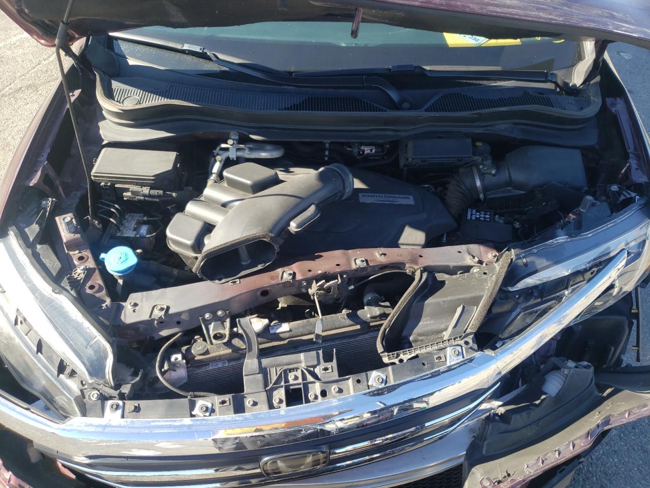 Photo 7 from auction – 2017 HONDA PILOT EXL with VIN 5FNYF5H67HB037745