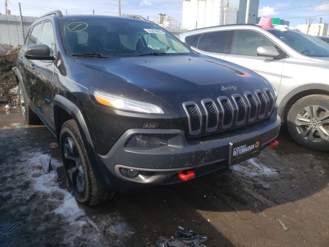 JEEP CHEROKEE T 2015 with VIN 1C4PJMBS6FW717431 - Photo from auction