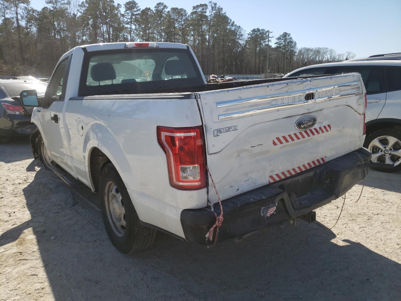 Photo 3 from auction – 2017 FORD F150 with VIN 1FTMF1C82HFC80181