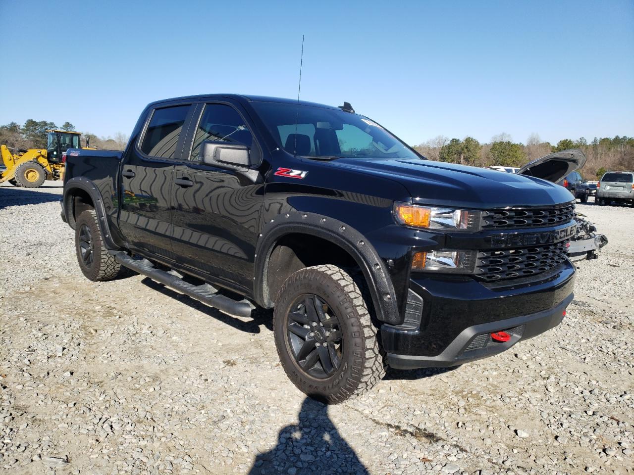 CHEVROLET SILVERADO 2021 with VIN 1GCPYCEF7MZ157063 - Photo from auction