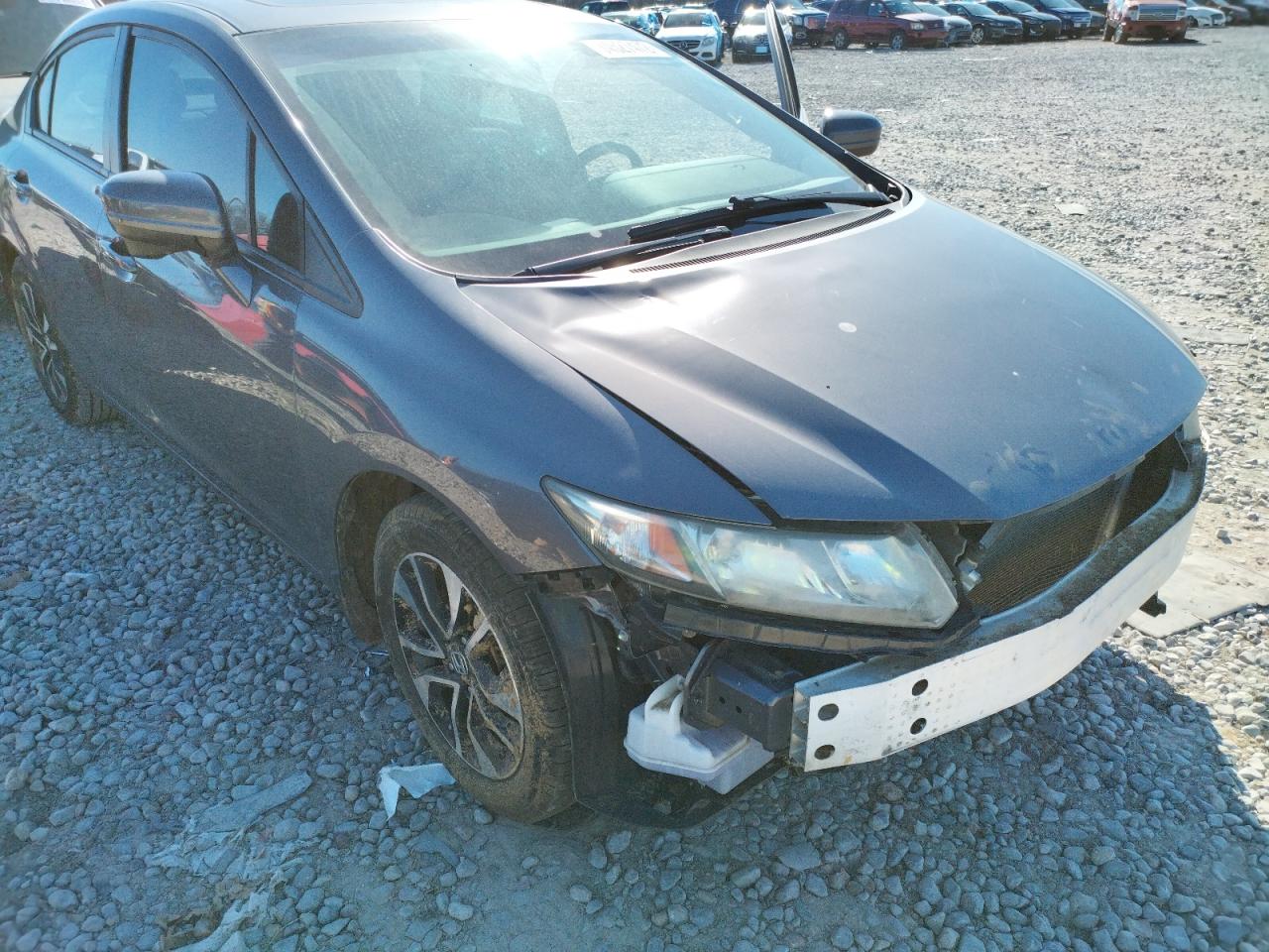 HONDA CIVIC EX 2014 with VIN 19XFB2F8XEE017108 - Photo from auction