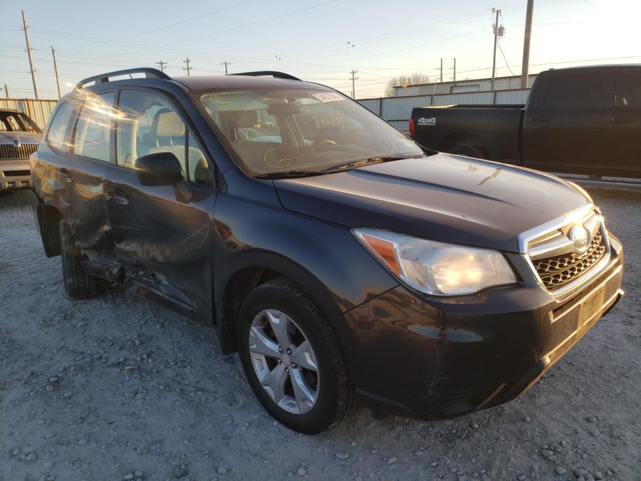 SUBARU FORESTER 2 2015 with VIN JF2SJABC5FH444165 - Photo from auction