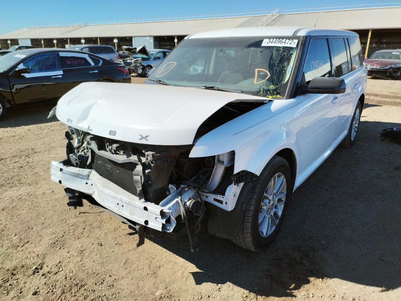 Photo 2 from auction – 2014 FORD FLEX SEL with VIN 2FMGK5C81EBD23322