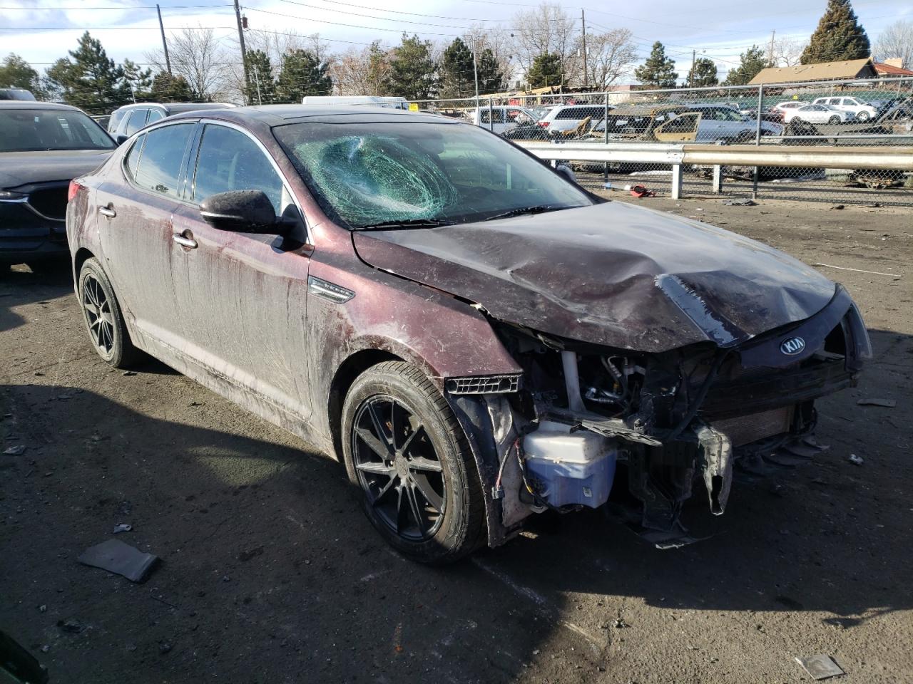KIA OPTIMA EX 2015 with VIN 5XXGN4A72FG413578 - Photo from auction