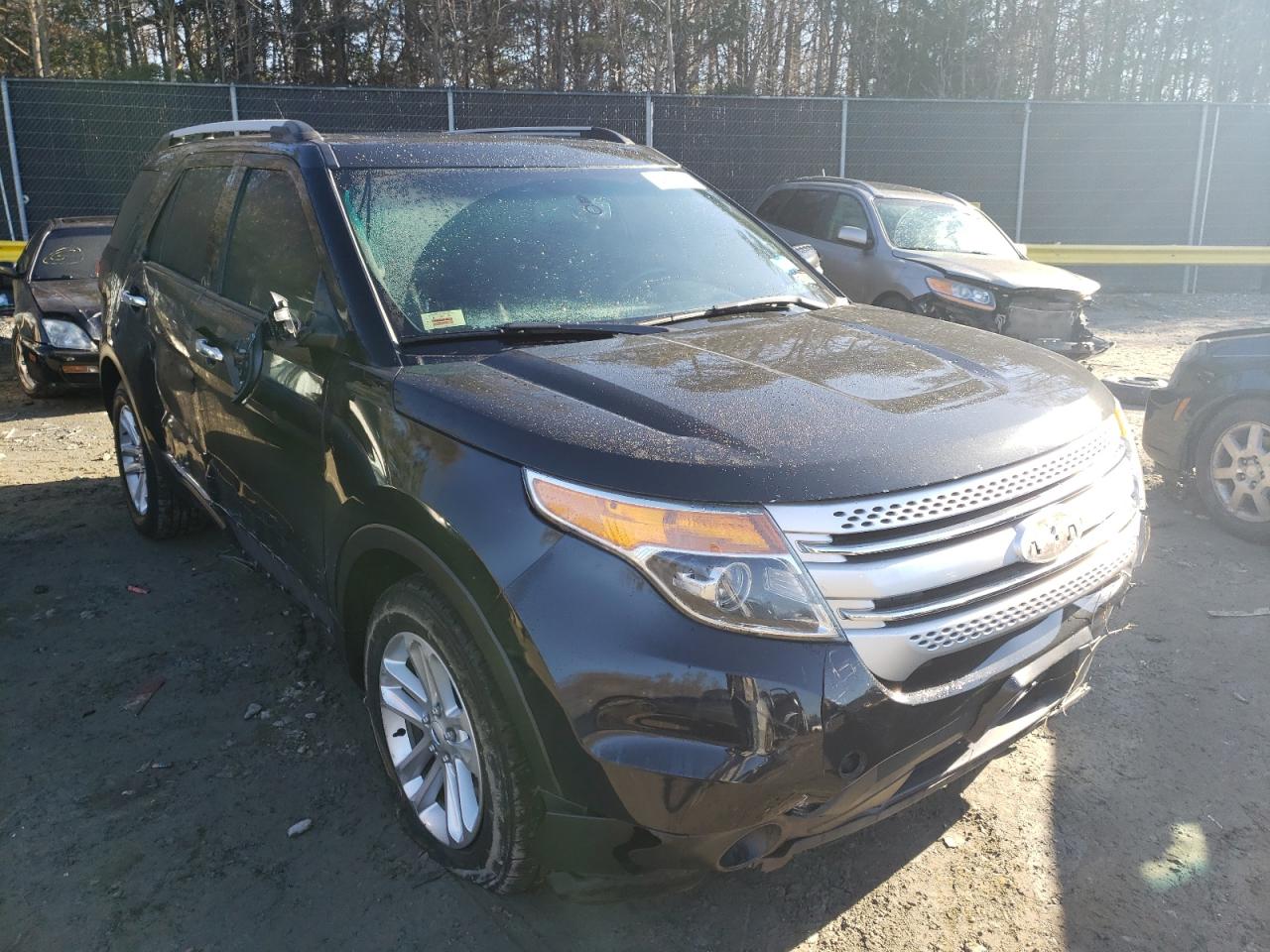FORD EXPLORER X 2014 with VIN 1FM5K8D84EGC53931 - Photo from auction