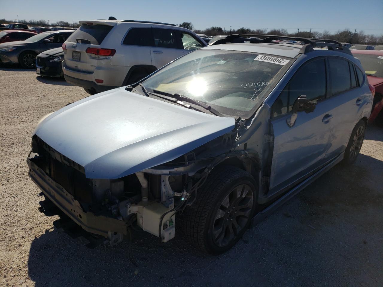 Photo 2 from auction – 2012 SUBARU IMPREZA SP with VIN JF1GPAU61CH220015