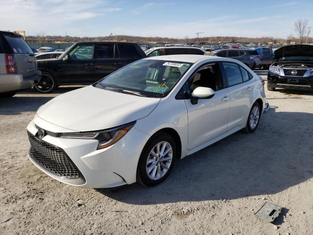 Photo 2 from auction – 2021 TOYOTA COROLLA LE with VIN 5YFVPMAE5MP147395