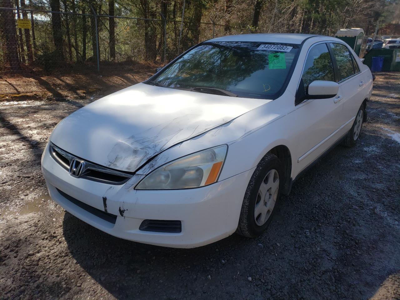 Photo 2 from auction – 2007 HONDA ACCORD LX with VIN JHMCM56447C023328