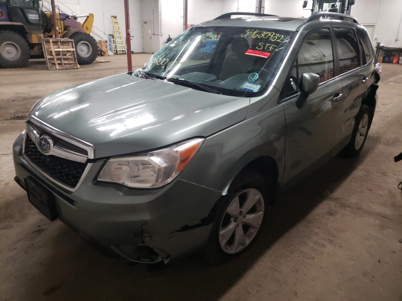 Photo 2 from auction – 2015 SUBARU FORESTER 2 with VIN JF2SJADC3FH539501