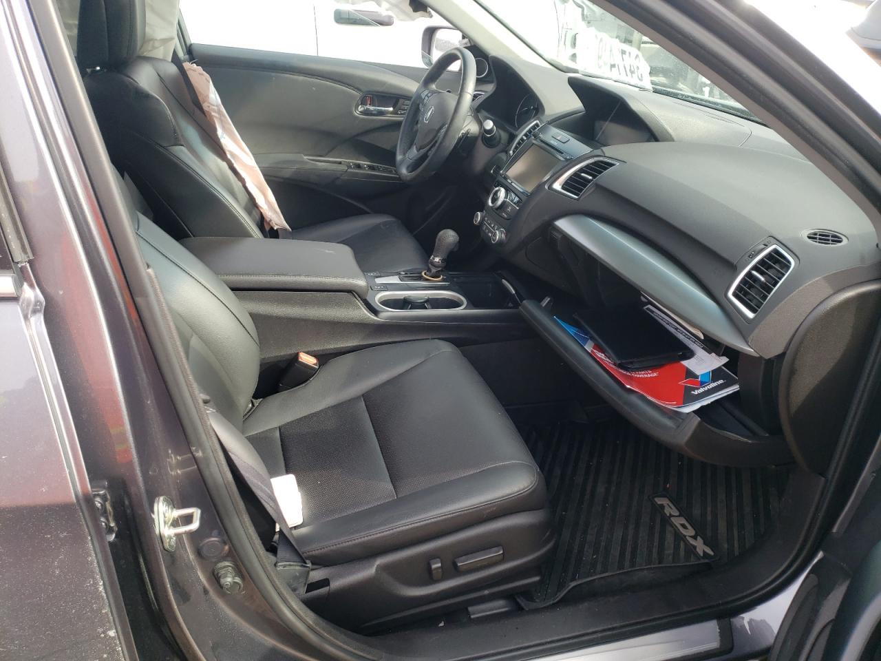 Photo 5 from auction – 2017 ACURA RDX TECHNO with VIN 5J8TB4H5XHL004079