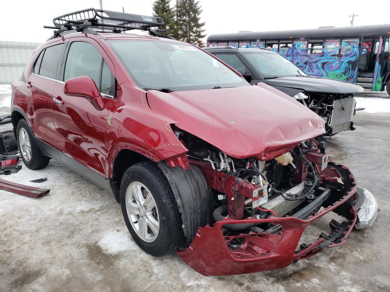 CHEVROLET TRAX 1LT 2018 with VIN 3GNCJPSB6JL158209 - Photo from auction