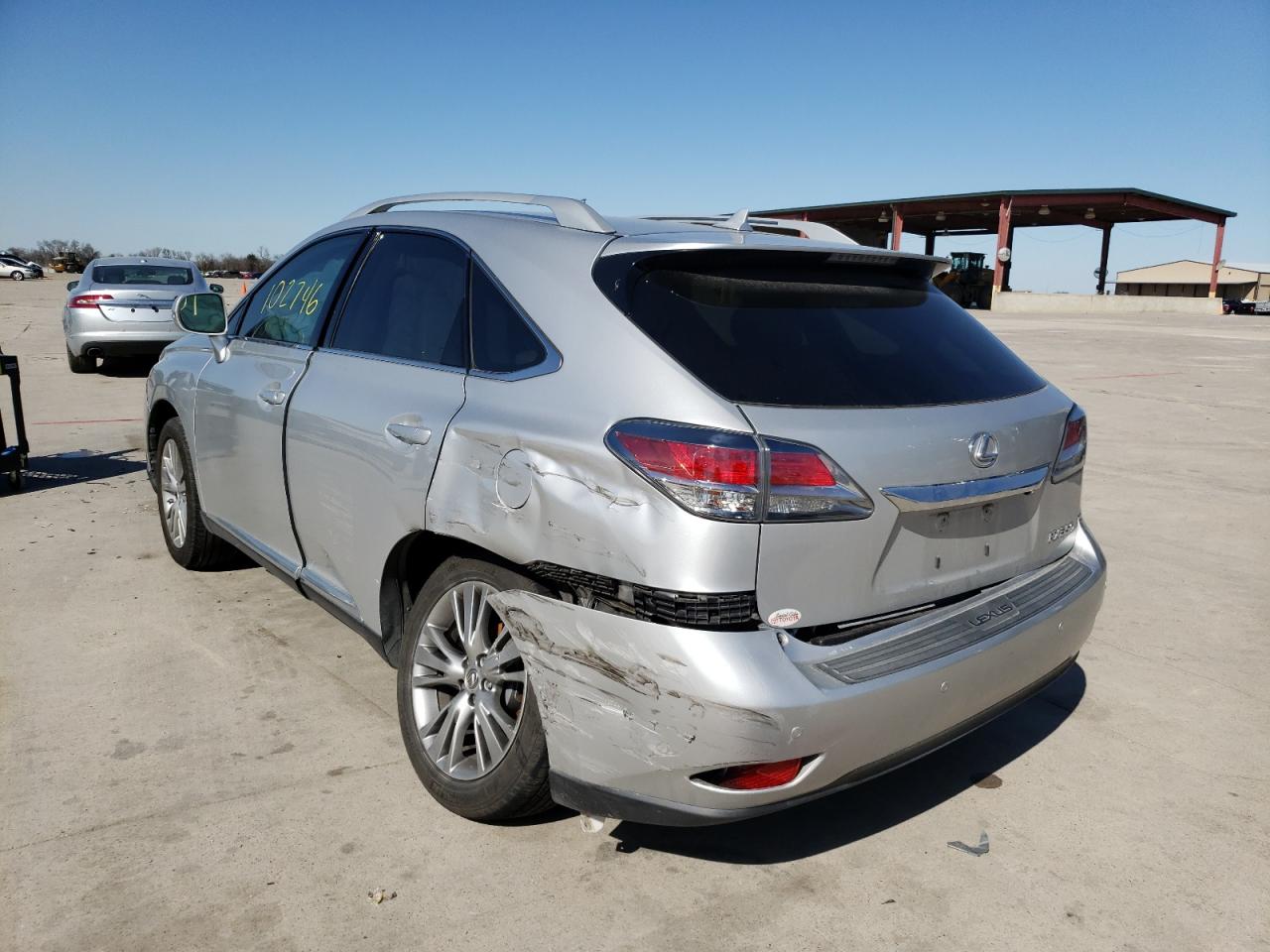 Photo 3 from auction – 2013 LEXUS RX 350 with VIN 2T2ZK1BA0DC121874
