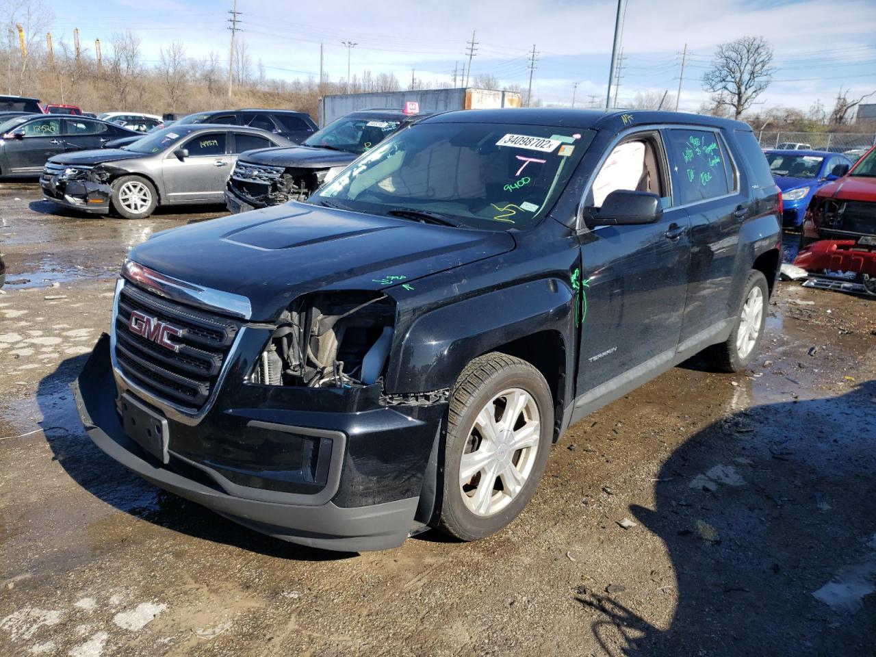 Photo 2 from auction – 2017 GMC TERRAIN SL with VIN 2GKFLSEKXH6124677