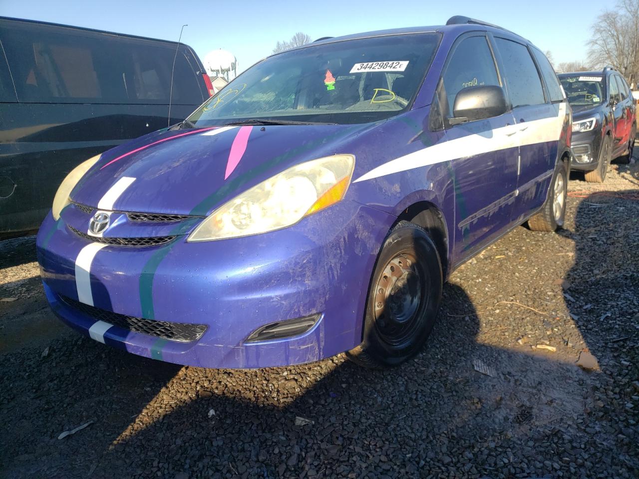 Photo 2 from auction – 2006 TOYOTA SIENNA CE with VIN 5TDZA23C56S498580