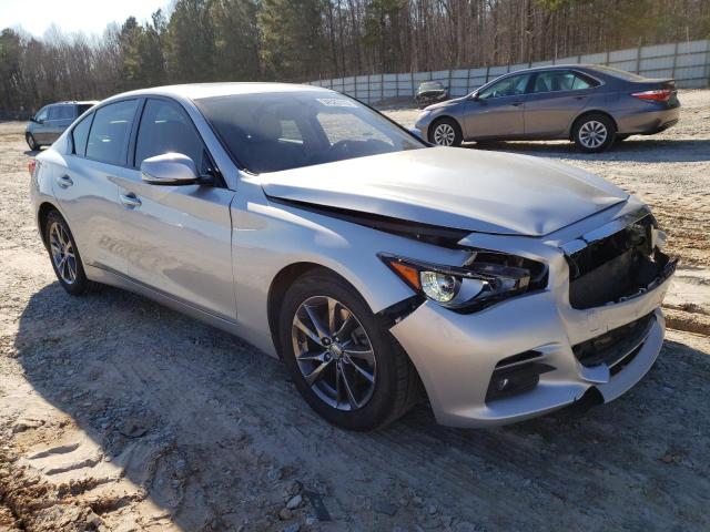 INFINITI Q50 BASE 2015 with VIN JN1BV7AP4FM333806 - Photo from auction