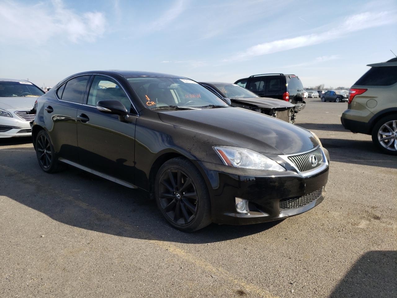 LEXUS IS 250 2010 with VIN JTHBF5C22A5115168 - Photo from auction