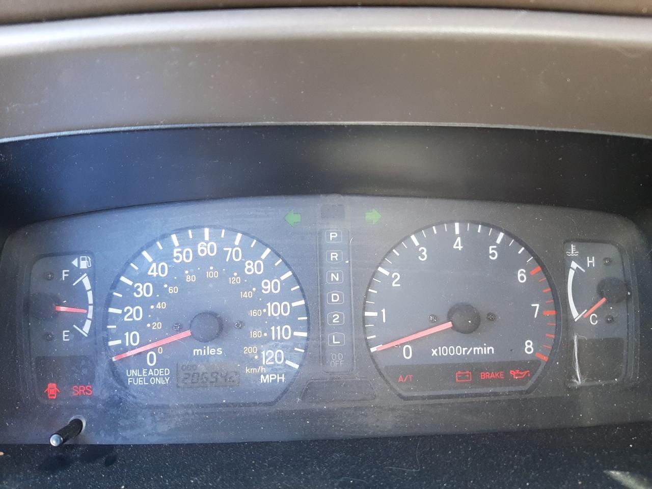 Photo 8 from auction – 1997 MITSUBISHI MONTERO SP with VIN JA4LS31P2VP016424