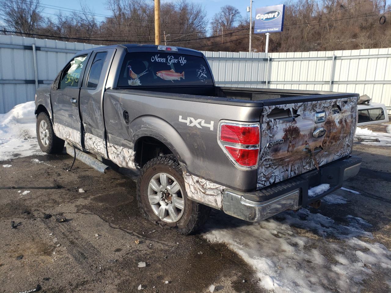 Photo 3 from auction – 2012 FORD F150 SUPER with VIN 1FTFX1ET9CFA67809
