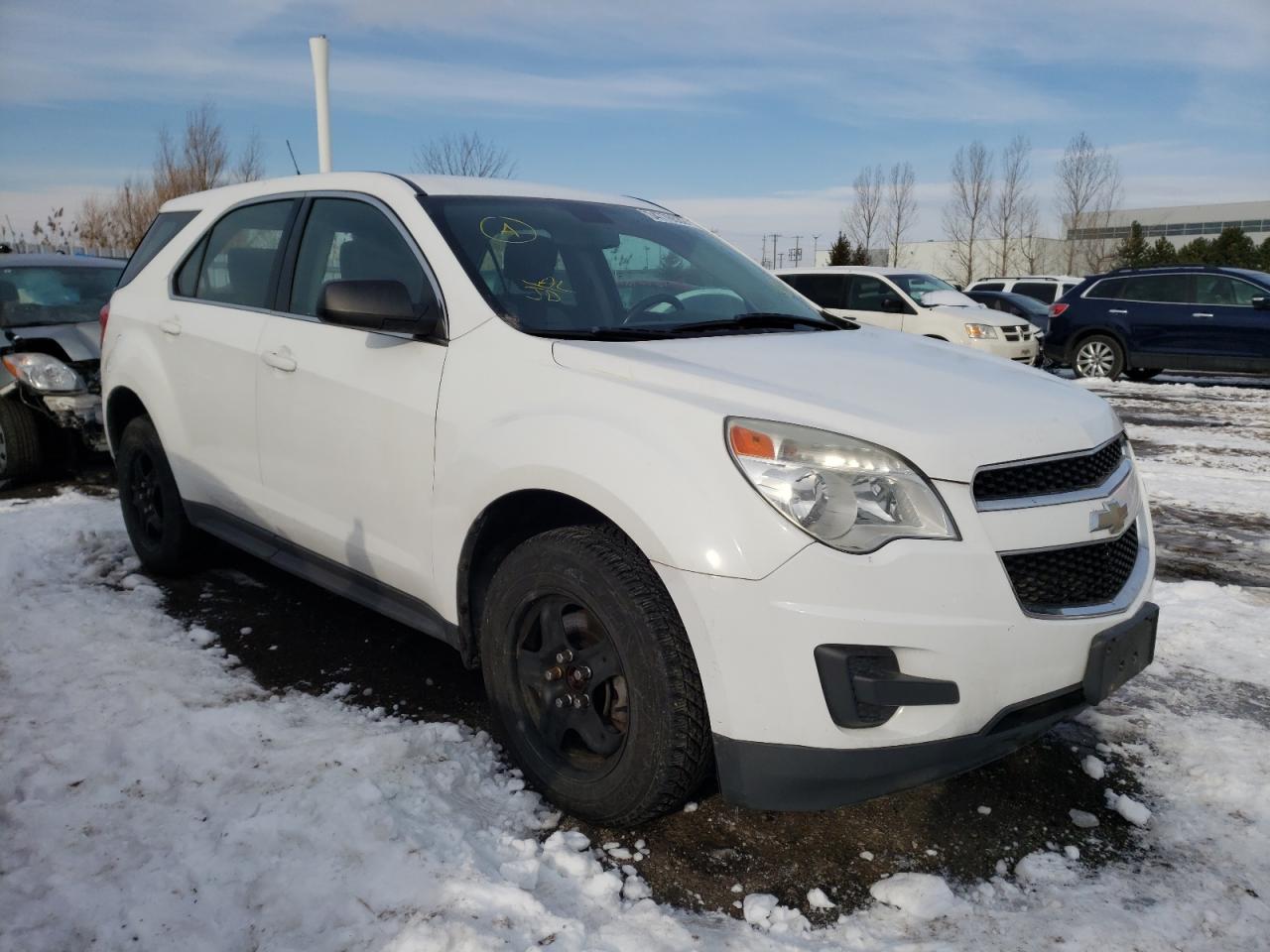 CHEVROLET EQUINOX LS 2010 with VIN 2CNFLCEW8A6370830 - Photo from auction