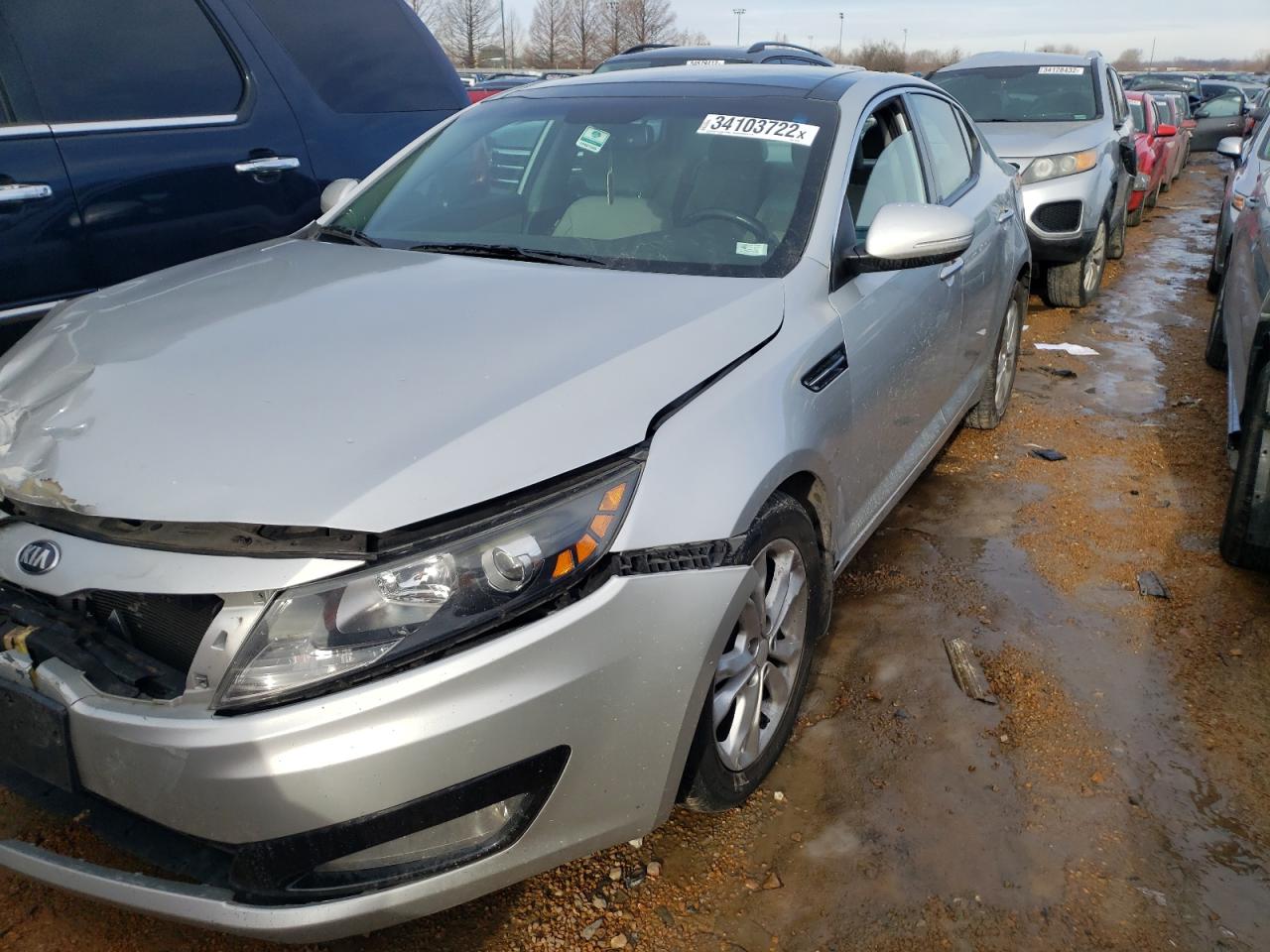 Photo 2 from auction – 2013 KIA OPTIMA EX with VIN 5XXGN4A72DG143930