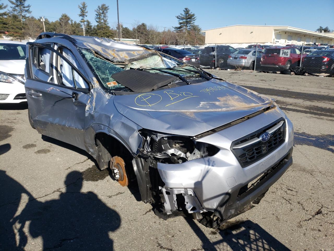 SUBARU CROSSTREK 2019 with VIN JF2GTAAC5KH295865 - Photo from auction