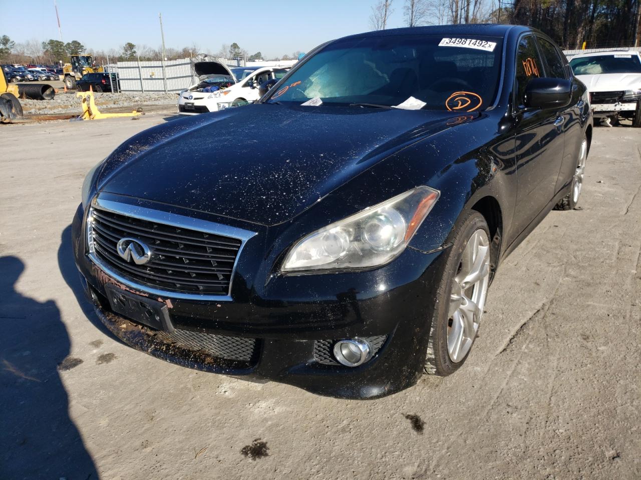 Photo 2 from auction – 2013 INFINITI M37 with VIN JN1BY1AP1DM512001