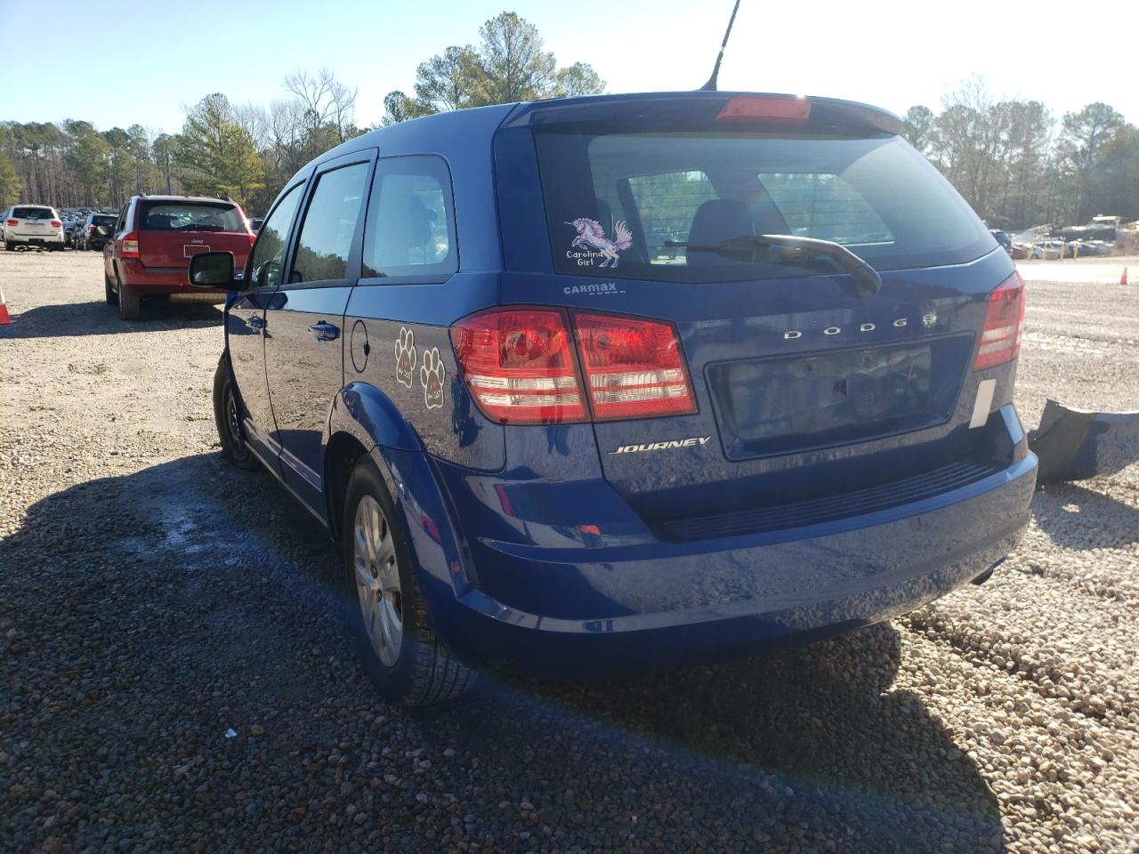 Photo 3 from auction – 2015 DODGE JOURNEY SE with VIN 3C4PDCABXFT597884