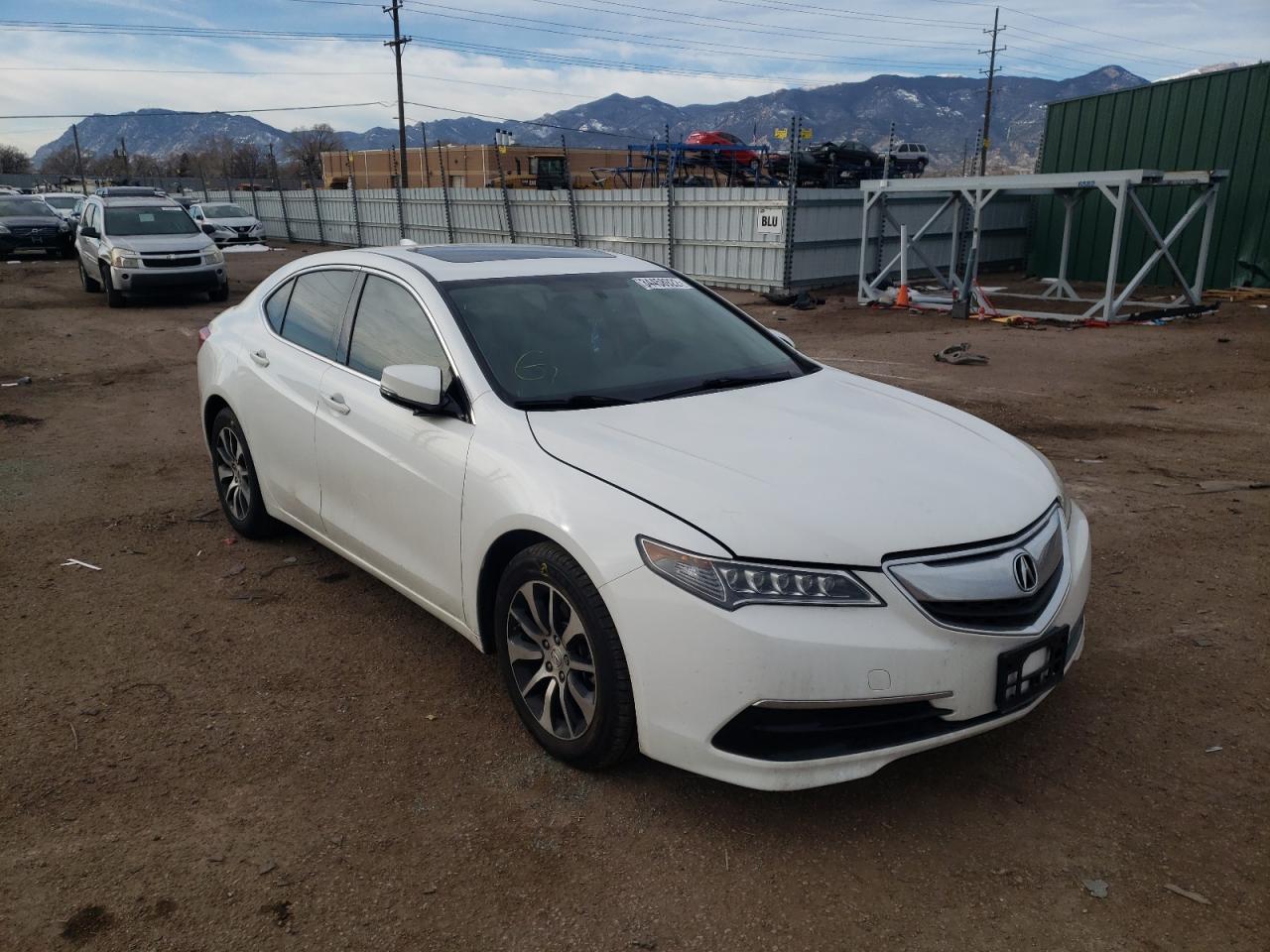 ACURA TLX 2015 with VIN 19UUB1F33FA018578 - Photo from auction