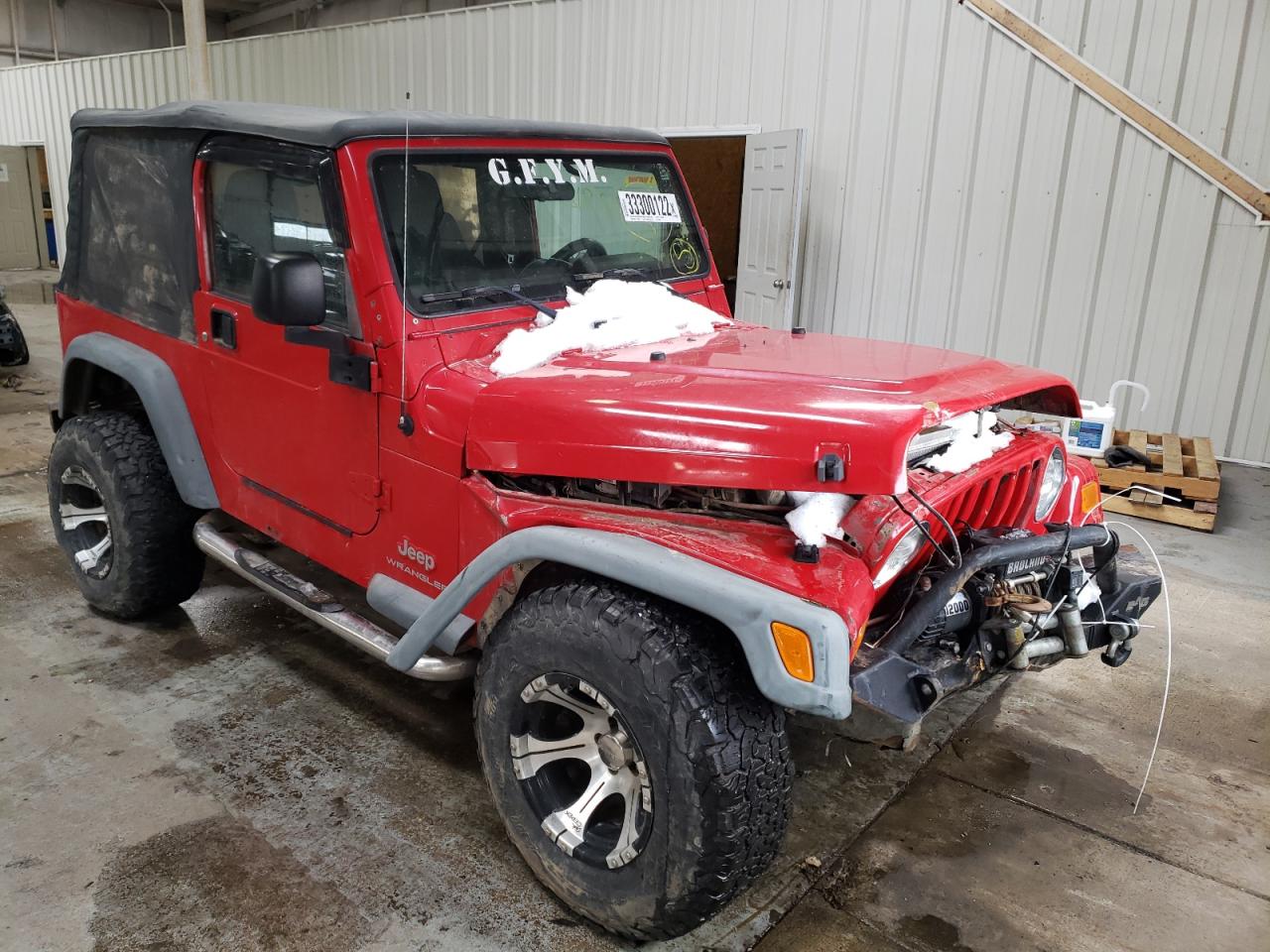 JEEP WRANGLER / 2006 with VIN 1J4FA29SX6P744660 - Photo from auction