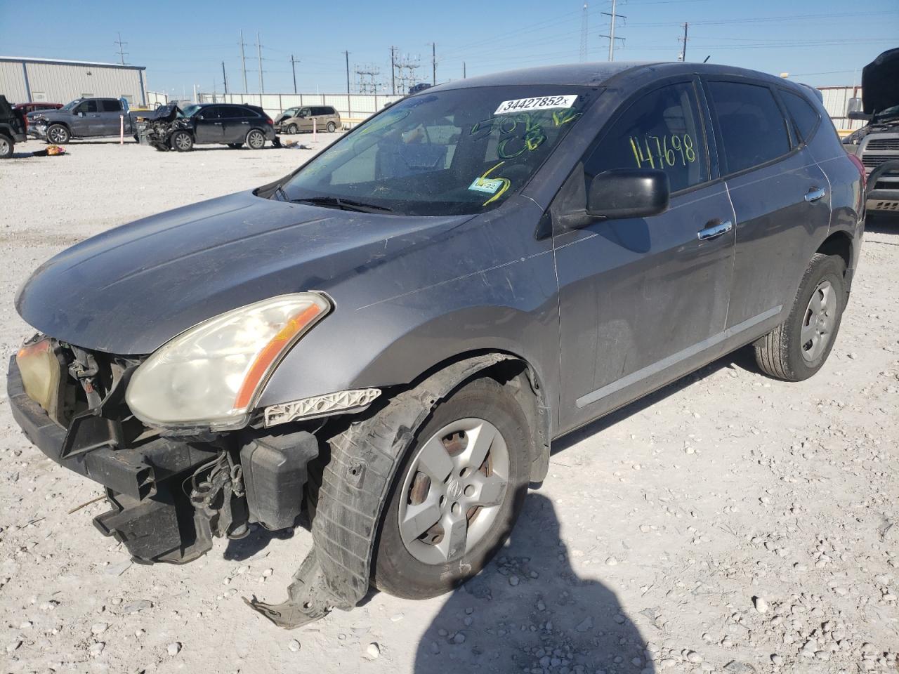 Photo 2 from auction – 2013 NISSAN ROGUE S with VIN JN8AS5MT6DW509212