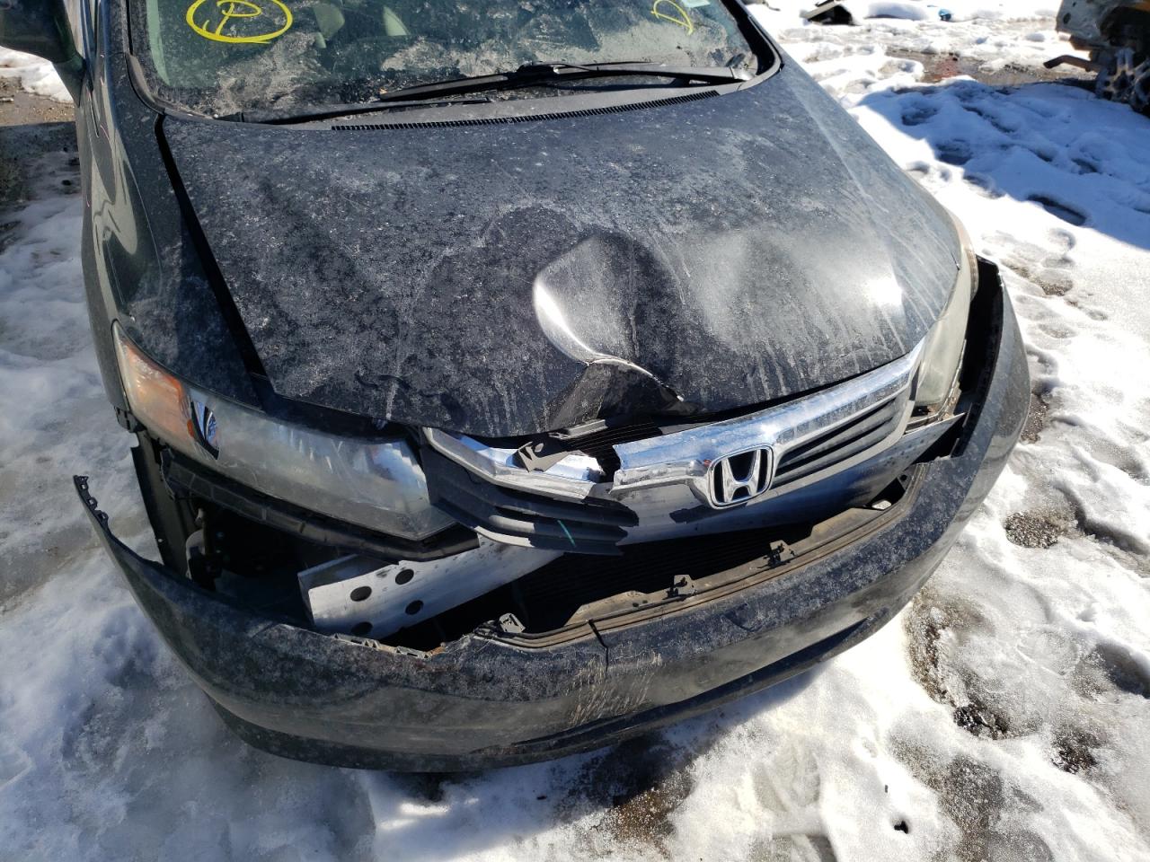 Photo 9 from auction – 2012 HONDA CIVIC LX with VIN 19XFB2F58CE337241