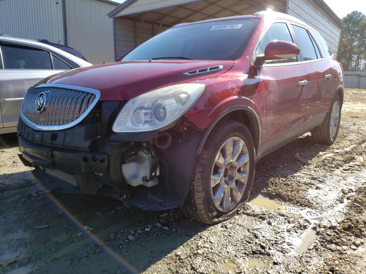 Photo 2 from auction – 2012 BUICK ENCLAVE with VIN 5GAKRDED6CJ375537