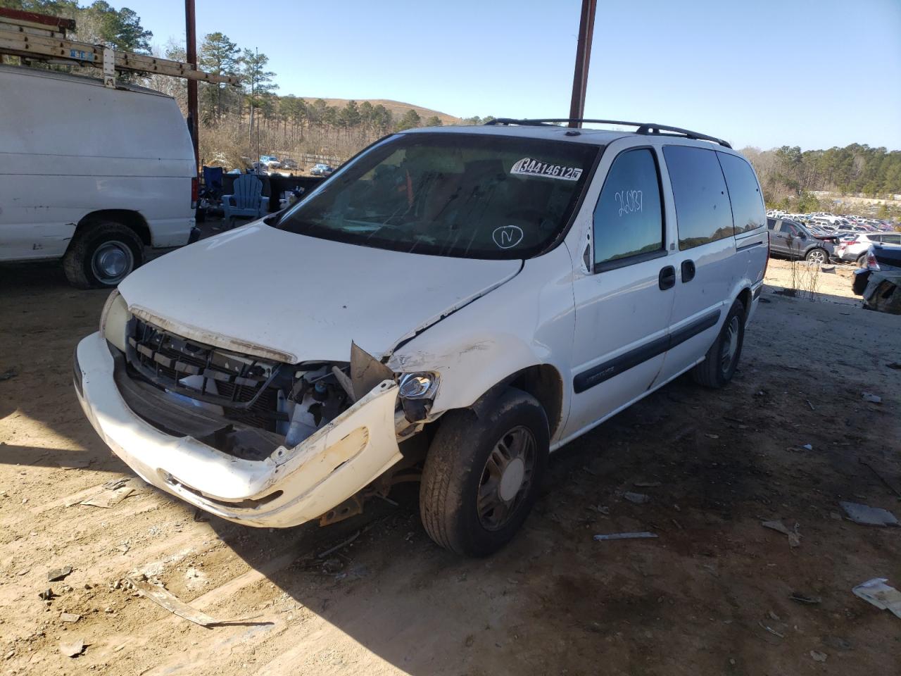 Photo 2 from auction – 2002 CHEVROLET VENTURE with VIN 1GNDX03EX2D132299